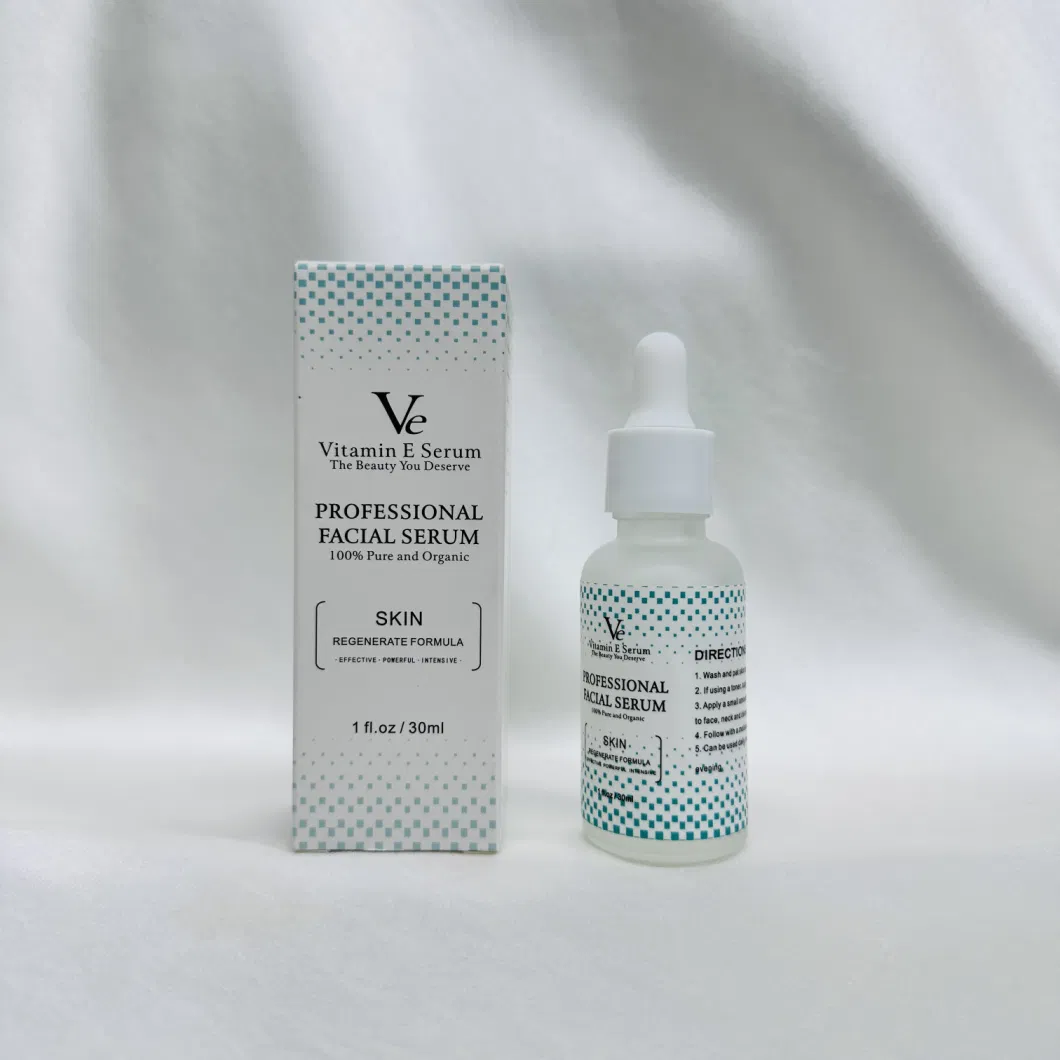 Private Label OEM 5 in 1 Whitening Anti Aging Hyaluronic Acid Vitamin C E Collagen Nicotinamide Facial Serum
