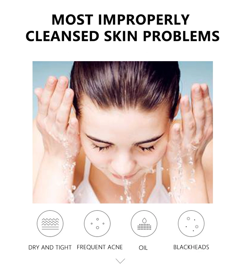 Customizedlabel Skin Care Moisturizing Whitening Pore Deeply Cleansning Cream Amino Acid Face Wash Facial Cleanser