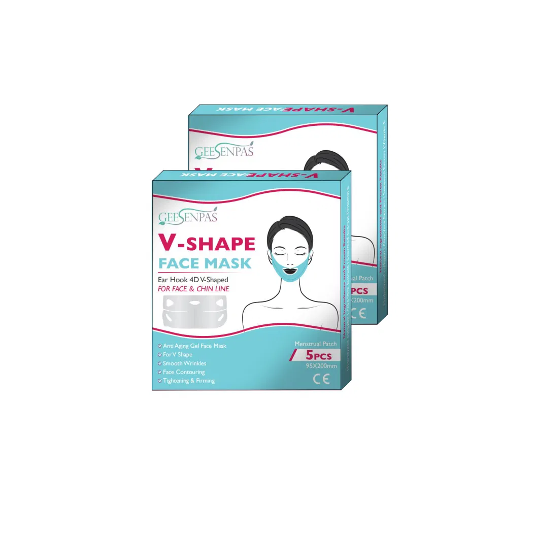 Instant Effect Hydrogel V-Shape Face Mask Slimming with Private Label