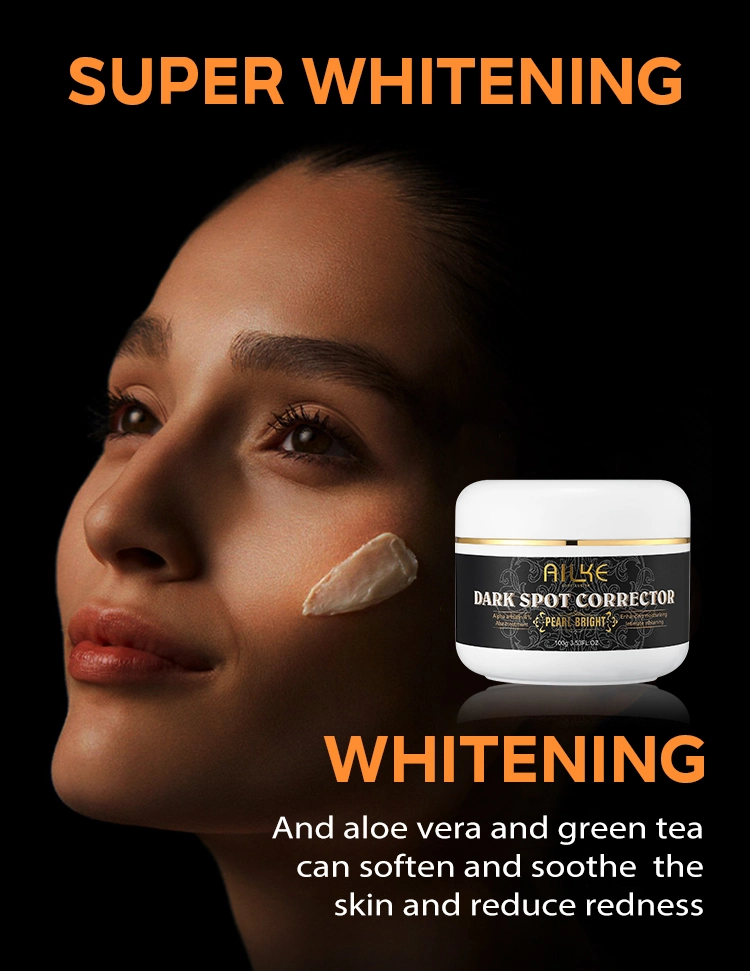 Private Label Ailke Apha Arbutin 4% Pearl Bright 7 Days Dark Spot Corrector Face Stronger Skin Whitening Cream