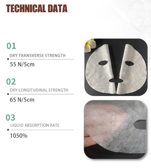 Biodegradable Super Invisible Fabric Facial Mask Sheet for Skincare (Korean Beauty)