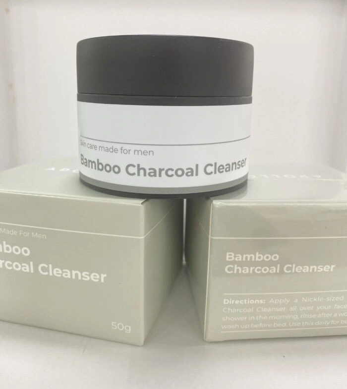 OEM/ODM Bamboo Charcoal Moisturizing Brightening Smoothing Oil Control Mud Facial Cleanser