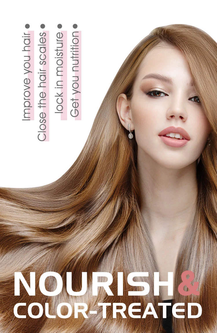 Custom Label Brazilian Keratin Hair Treatment Natural Coconut Oil Hair Repairing Cream Professional Use Hair Mask