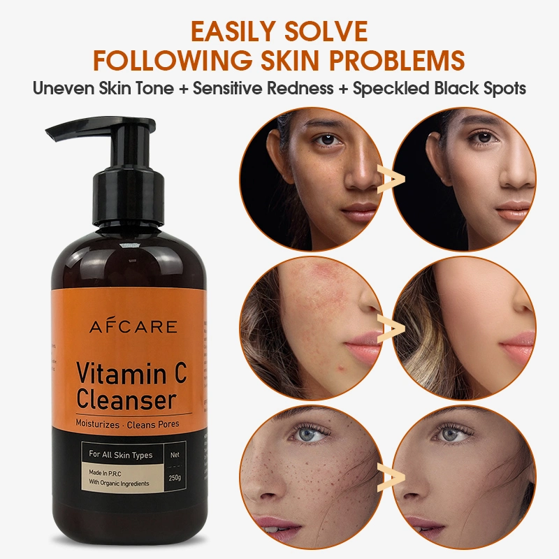 Amino Acid Mild Private Label Cleansing Foam Vc Whitening Cleansing Cleanser