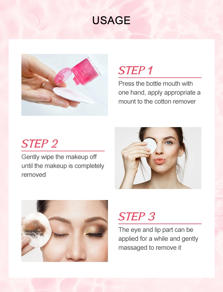 Beauty Cleansing Water Liquid Oil Free Makeup Remover Cleansing