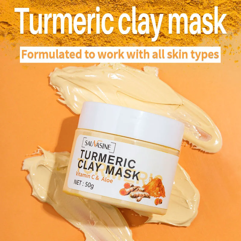 Aloe Clay Mud Turmeric Facial Mask