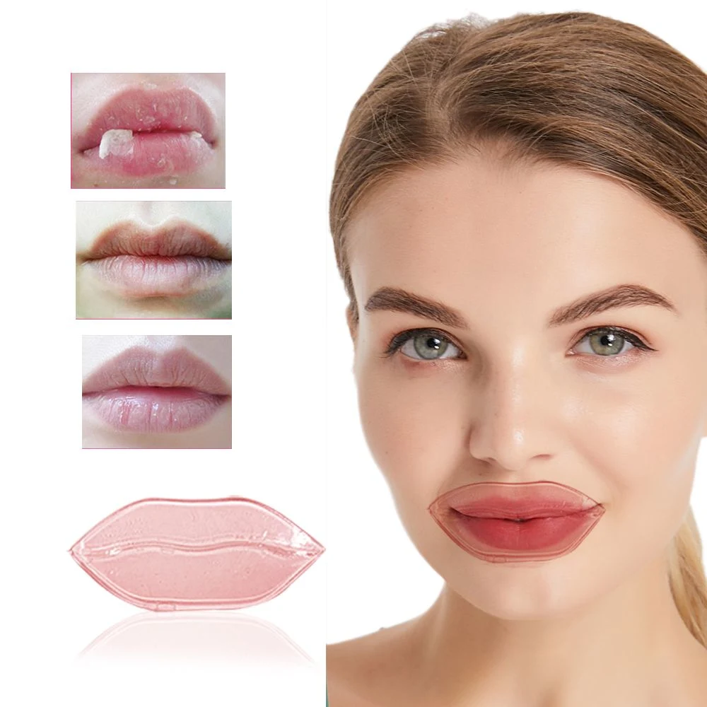 Sleep Custom Collagen Plump Care Plumping Patches Hydro Hydrogel Lip Mask