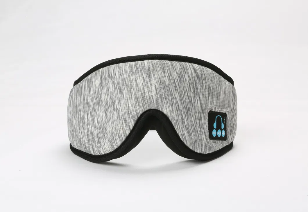 Sleep Headphones Bluetooth Music Mask, 3D Sleep Eye Cover with Ultra-Thin HD Stereo Speakers Washable Adjustable for Sleeping Side Sleepers, Air Travel, Yoga
