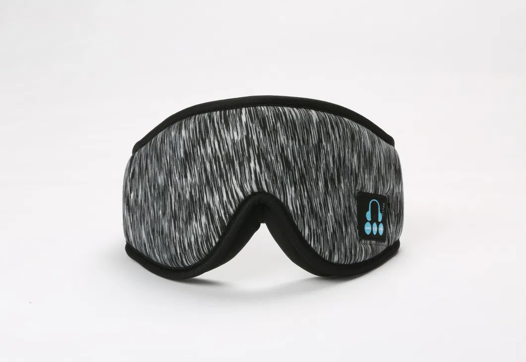 Sleep Headphones Bluetooth Music Mask, 3D Sleep Eye Cover with Ultra-Thin HD Stereo Speakers Washable Adjustable for Sleeping Side Sleepers, Air Travel, Yoga