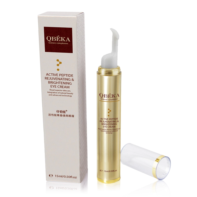 OEM Available Qbeka Active Peptide Rejuvenative Brightening Eye Cream Anti- Wrinkle Dark Circle Remover