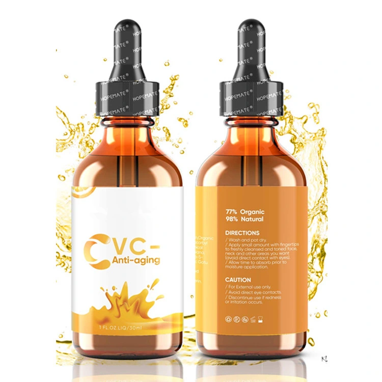 Natural Facial Vitamin C Serum Anti Aging Moisturizer Serum