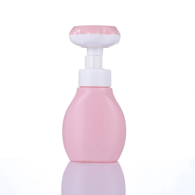 Foaming Soap Pump Hand Sanitizer Bottle Facial Cleansing Bubble Foam Containers with Flower Shape Foam Pump