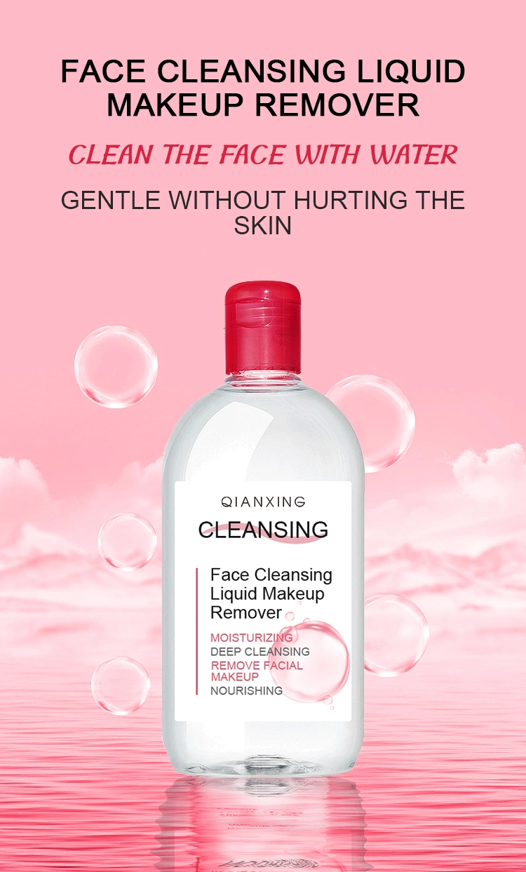 Sensitive Skin Cleansing Face Moisturizing Comfortable Gentle Deep Makeup Remover Water