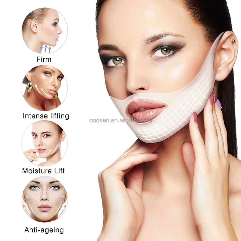 Instant Effect Hydrogel V-Shape Face Mask Slimming with Private Label