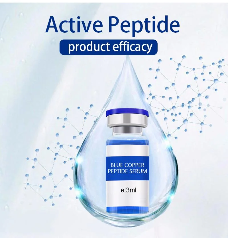 Beauty Salon Wholesale Blue Copper Peptide Stock Solution Repair Firming Tender Whitening Anti Aging Hydrating Serum