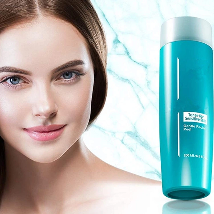 Custom Advanced Vegan Exfoliating Facial Water Toner for Dry Sensitive Skin