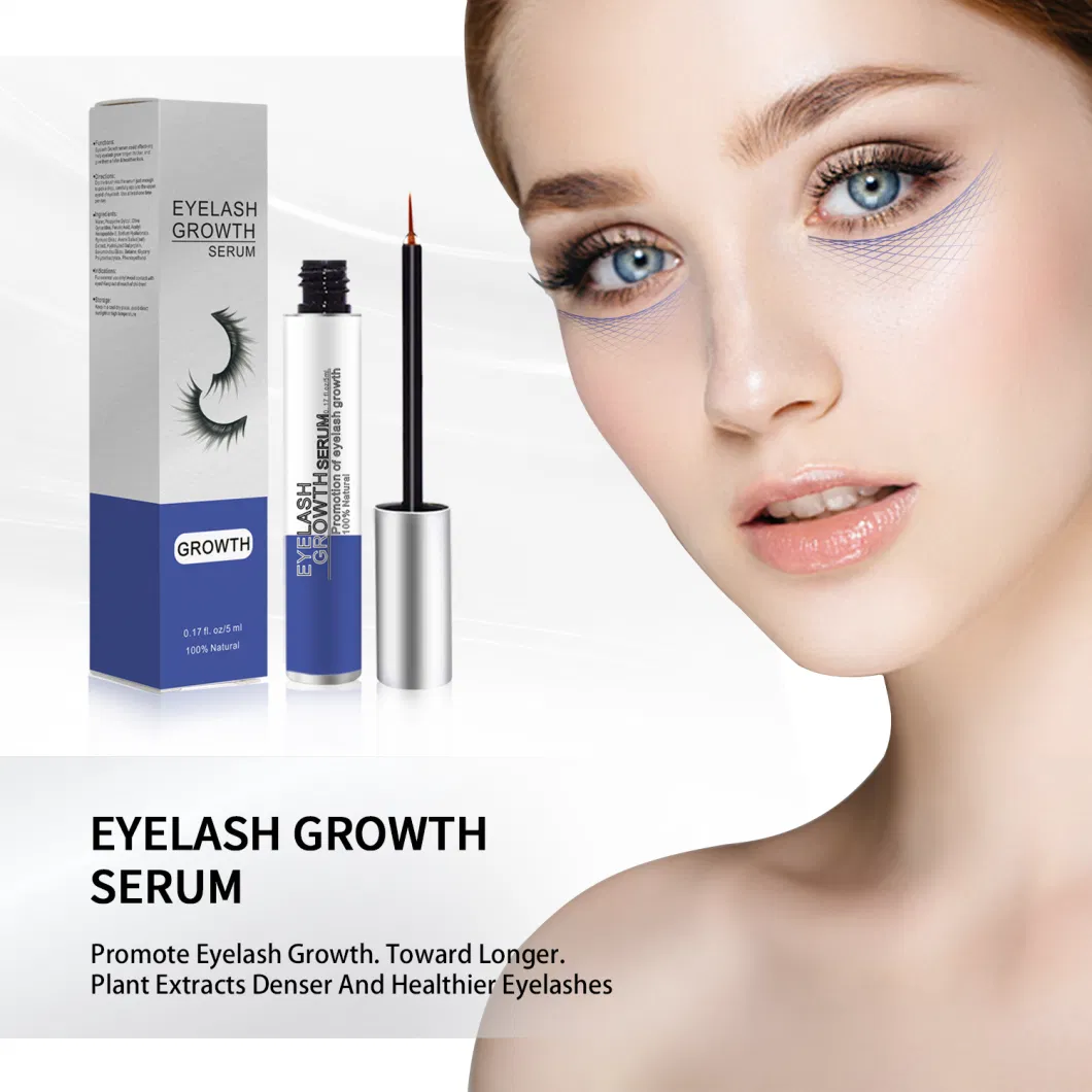 Factory Price OEM Natural Enhancer Boost Eyelash &amp; Brow Growth Serum for Longer