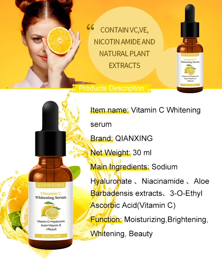 Good Quality Face Skin Care Beauty Vitamina C Whitening Brightening for Face