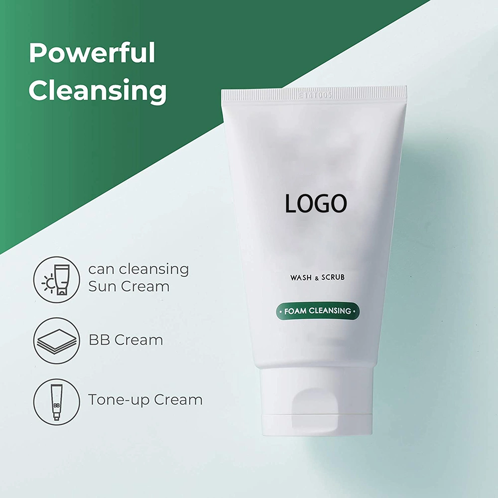 Organic Natural Blackhead Remove Anti Acne Private Label Mens Face Wash Cleanser