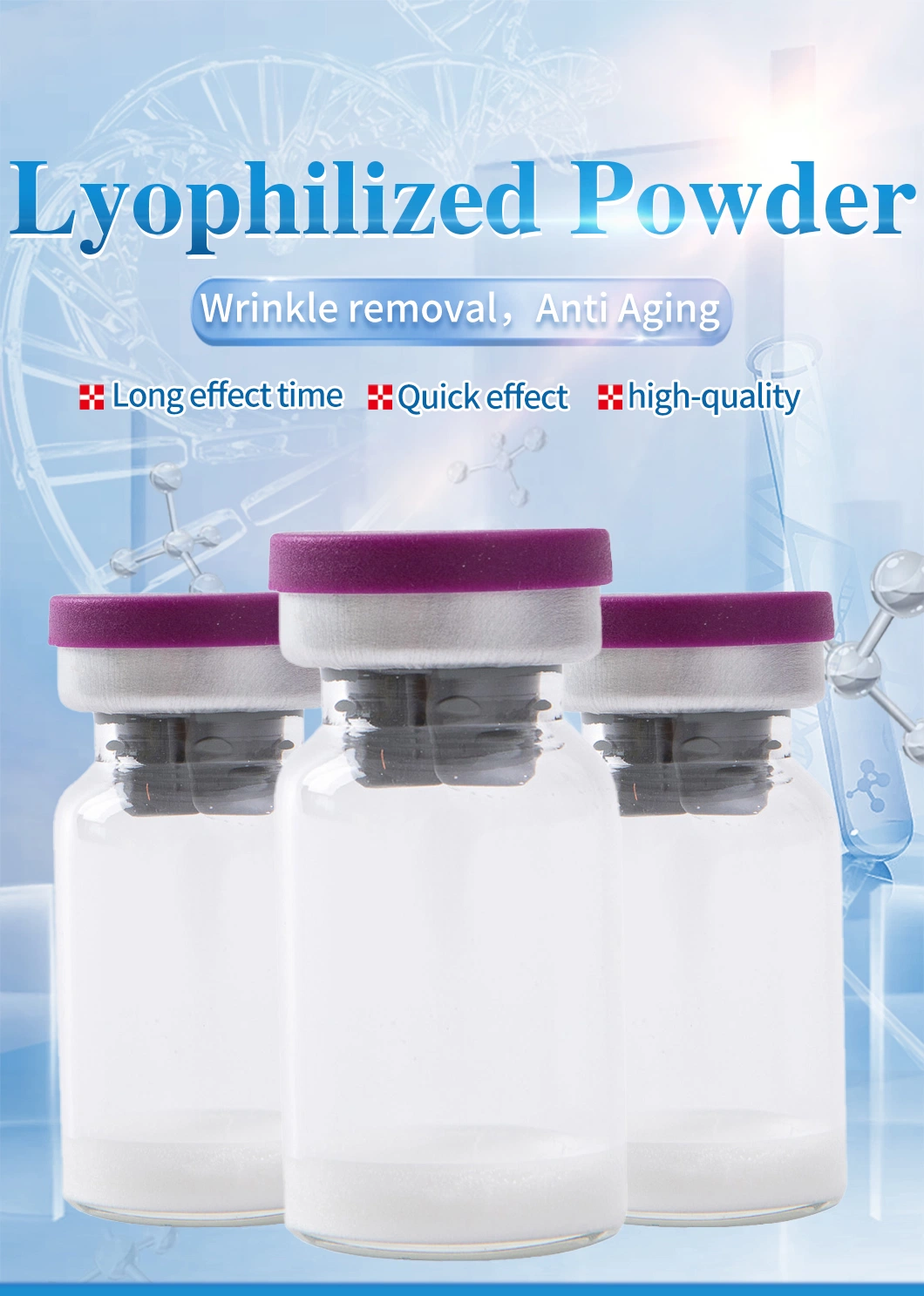 EGF Lyophilized Powder Anti Wrinkle Lyophilized Powder Skin Care Serum