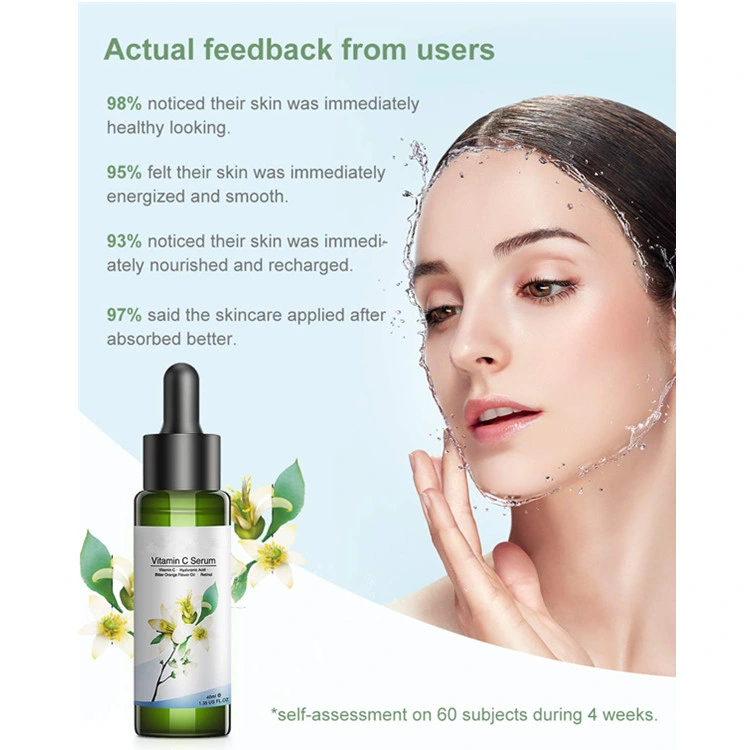 Natural Organic Moisturizing Skin Brightening Vitamin C Serum