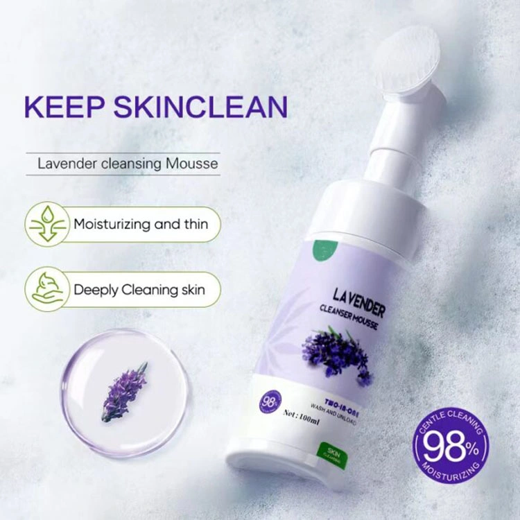 Best Gentle Foam Face Wash Rose Hip Seed Foaming Skin Care Mousse Facial Cleanser
