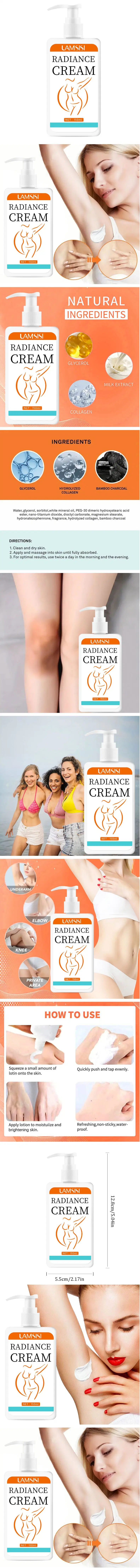 Online Wholesale Ready to Ship Radiance Face Cream Beauty Skin Whitening Face Cream and Body Lotion