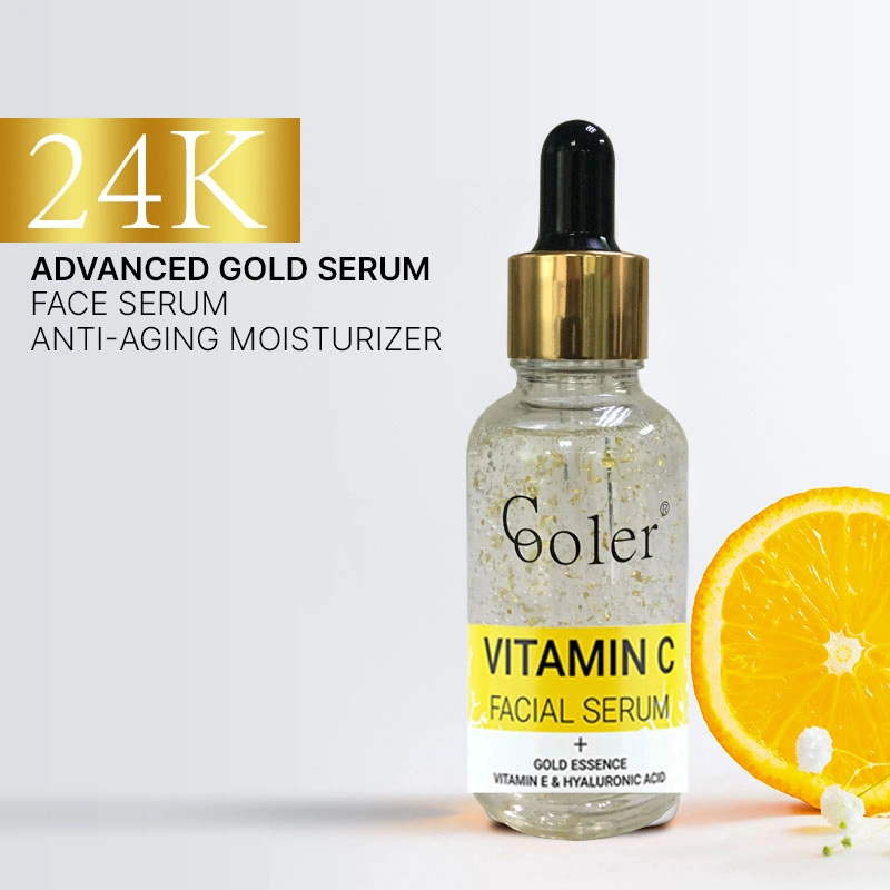 Skin Care 24K Gold Serum Whitening Facial Essence Vitamin C Face Serum Face Care Serum Brightening Facial Serum