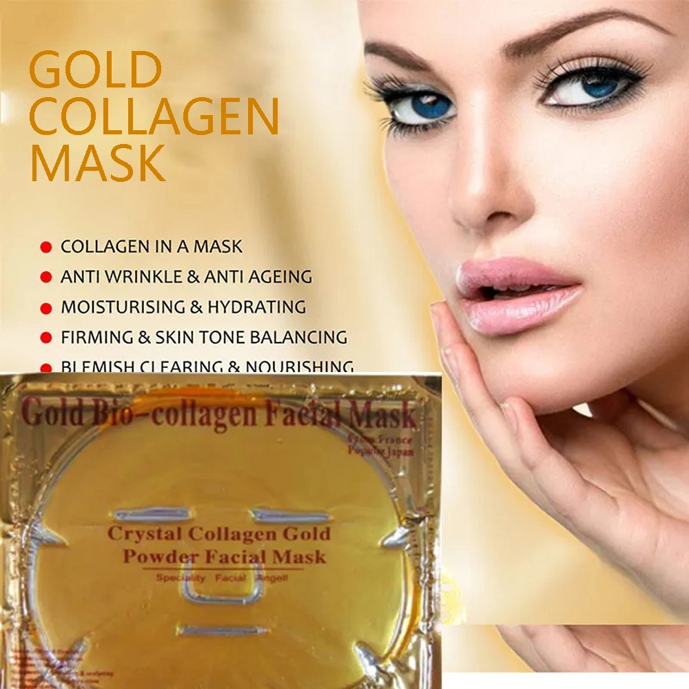 OEM Skin Care Moisturizer Anti-Wrinkle Hydrating 24K Gold Gel Collagen Face Mask