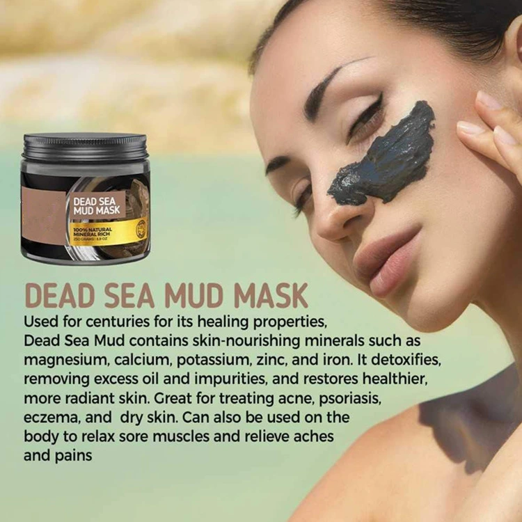 Natural and Organic Deep Skin Dead Sea Mud Mask for Face