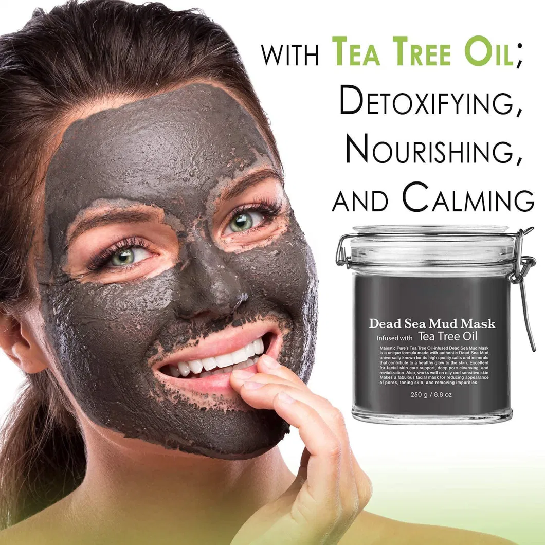 Soothing Cleansing Facial Tumeric Clay Mud Mask