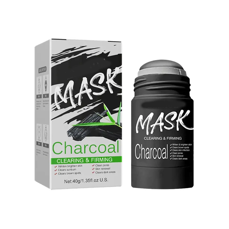 Online Wholesale in Stock Best Product Face Charcoal Facial Clay Mask Stick Pore Detox Black Charcoal SPA and Beauty Gift for Women OEM