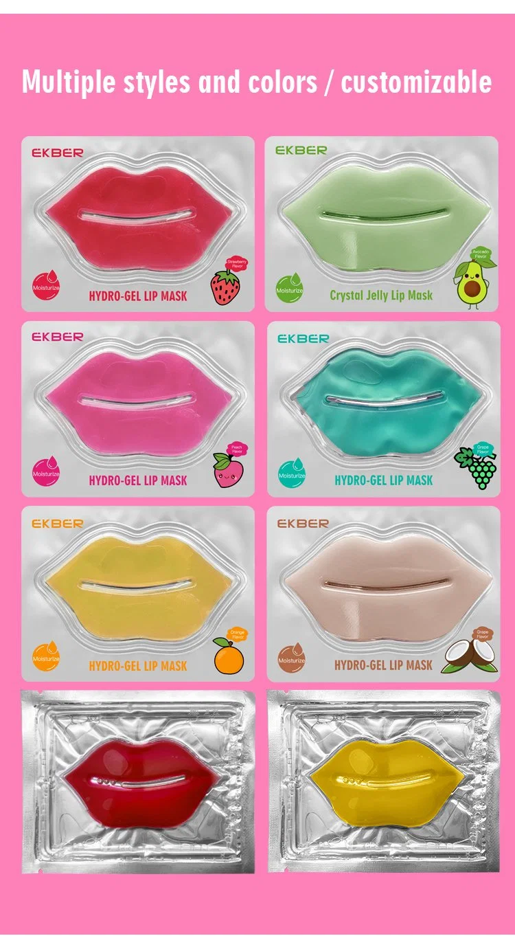 Wholesale Private Label Hyaluronic Moisturizer Sheet Lip Mask Sheet