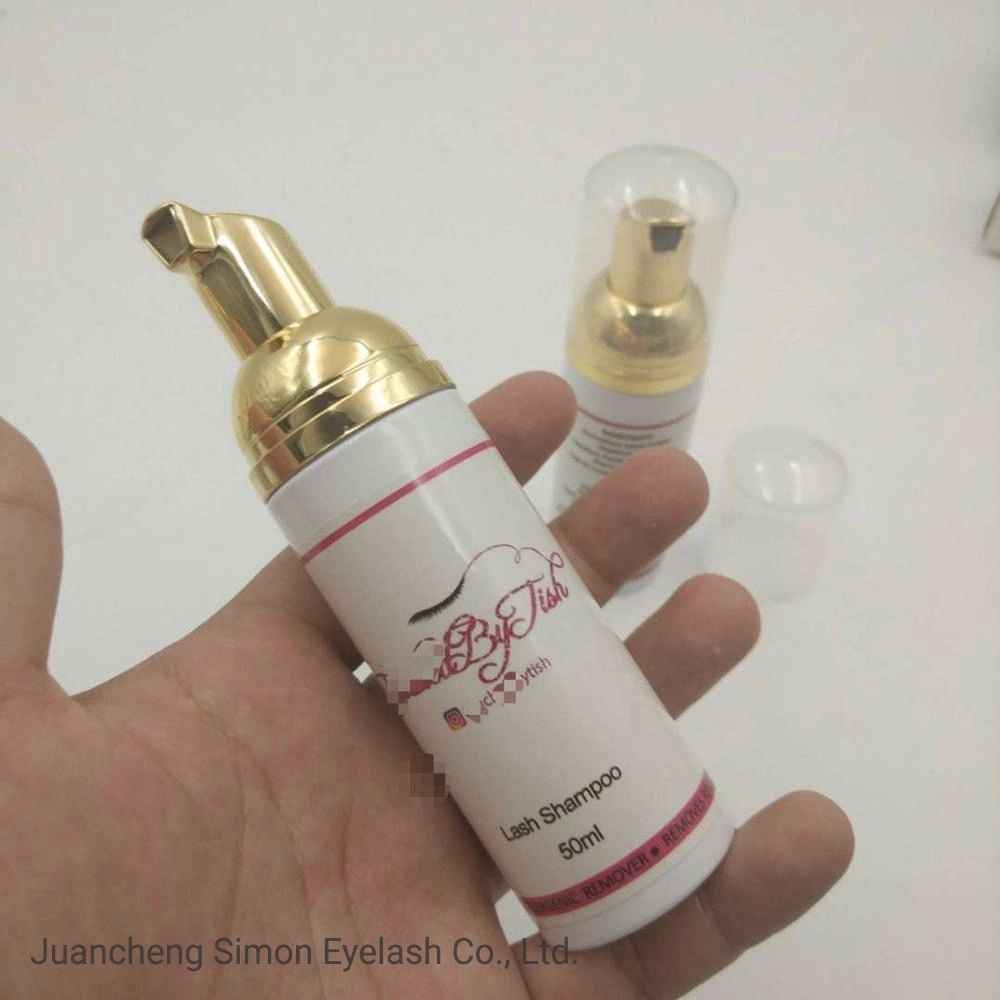 Rose Golden Cap 60ml Eyelash Foam Lash Shampoo Oil Free Cleanser