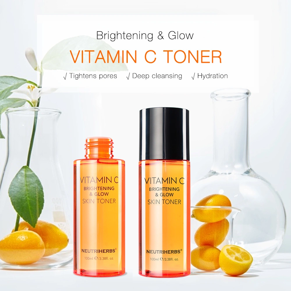 Natural Private Label Brightening Top Gentle Best Whitening Vc Toner