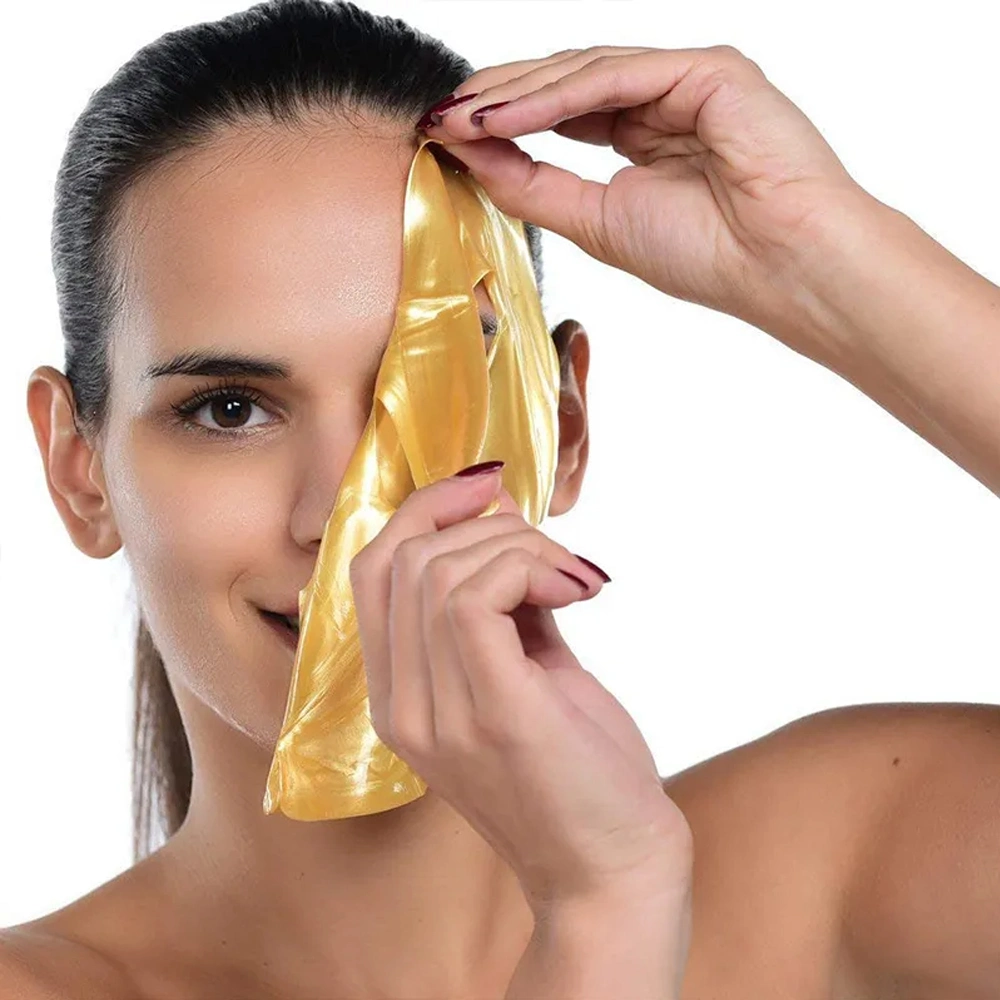 OEM Skin Care Moisturizer Anti-Wrinkle Hydrating 24K Gold Gel Collagen Face Mask