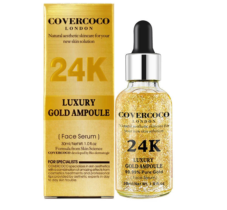 Best Quality Anti-Aging Lightening Whitening 24K Gold Serum