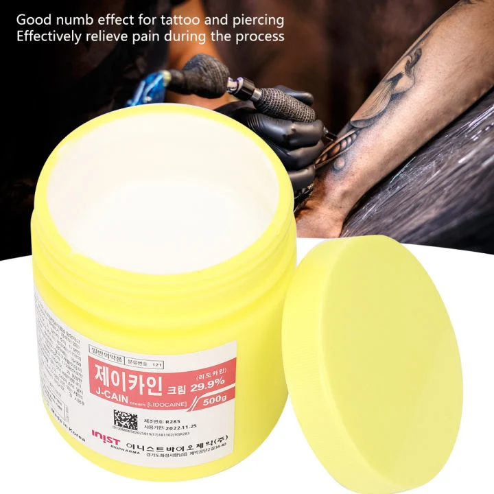Professional Korea Cream Reduce Pain Tattoo Numbing Cream with High Quality