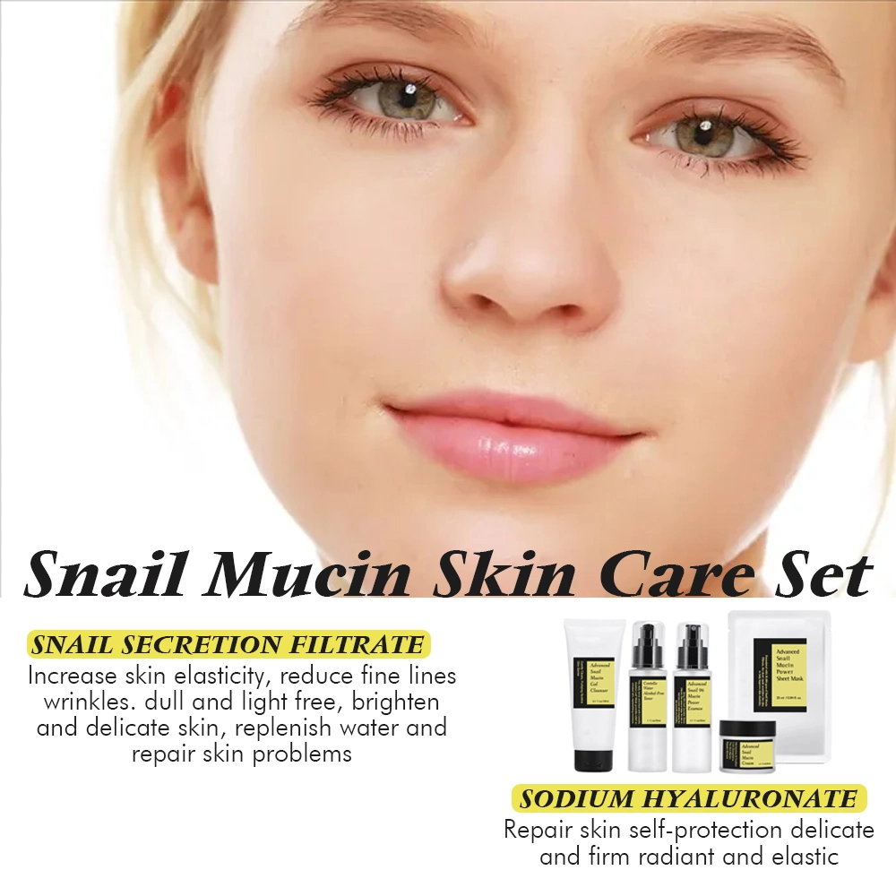 Beauty Cosmetics Skin Care Moisturize Deeply and Shrink Pores Snail Sheet Masks