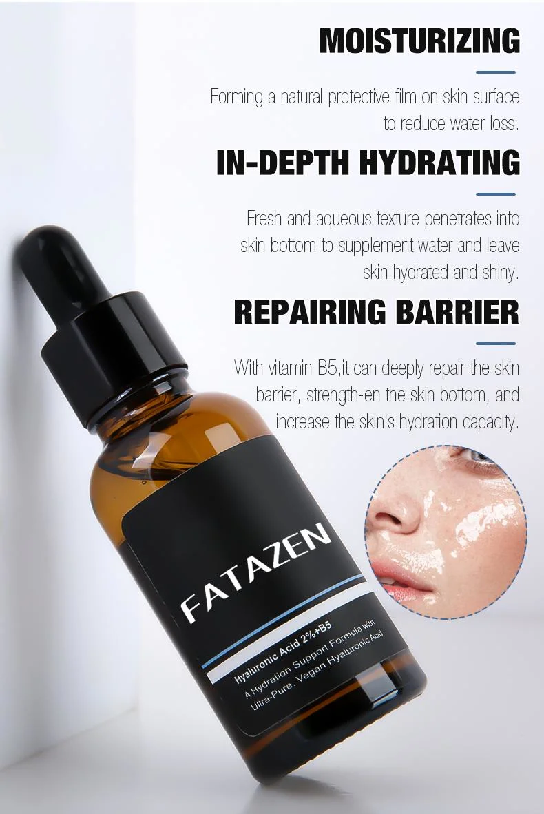 in-Depth Hydrating Repairing Barrier Whitening Moisturizing Hyaluronic Acid 2% Facial Essence
