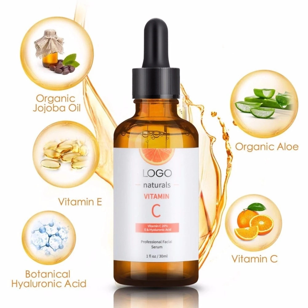 Best Selling Vitamin C with Hyaluronic Acid Anti Aging Face Serum Skin Care