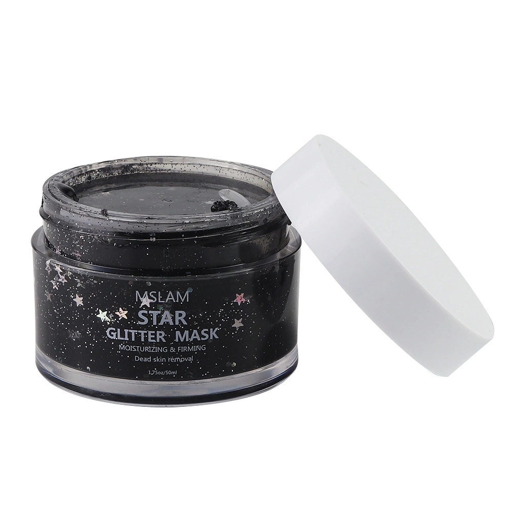 Wholesale Custom Hot Selling Moisturizing Star Glitter Peel off Facial Mask