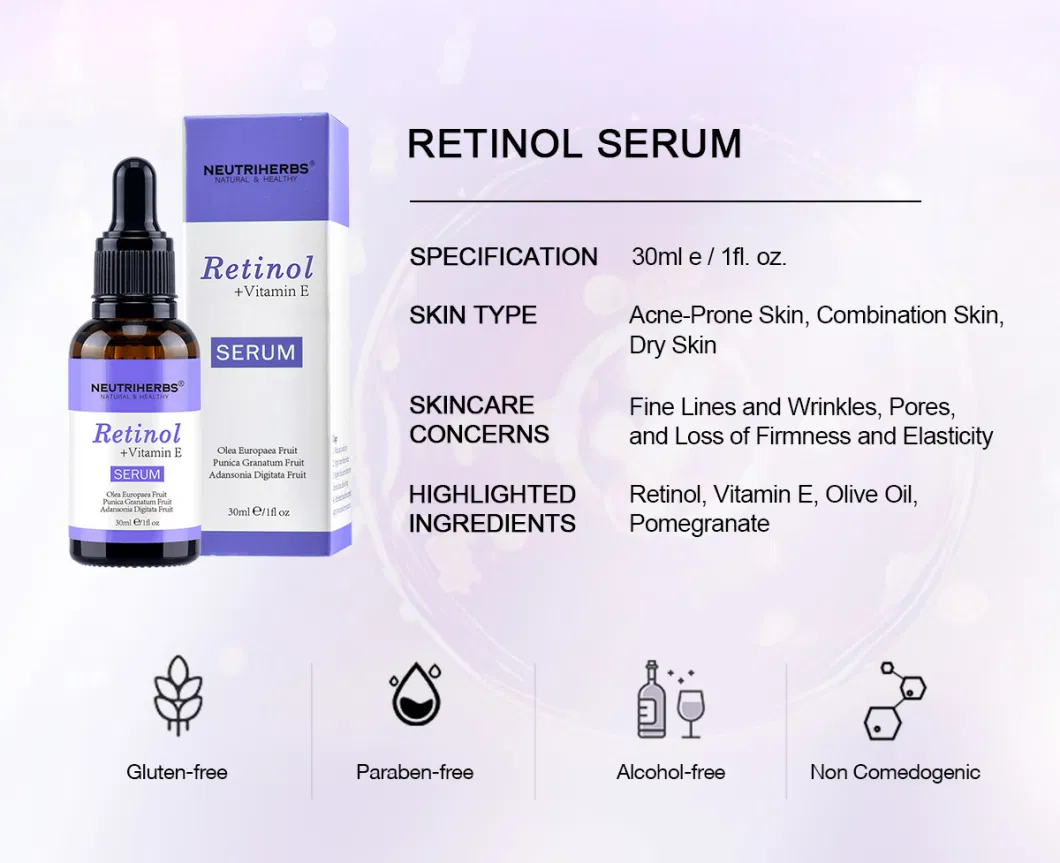 Neutriherbs New Beauty Product Skin Care Anti Aging Brightening Retinol Serum