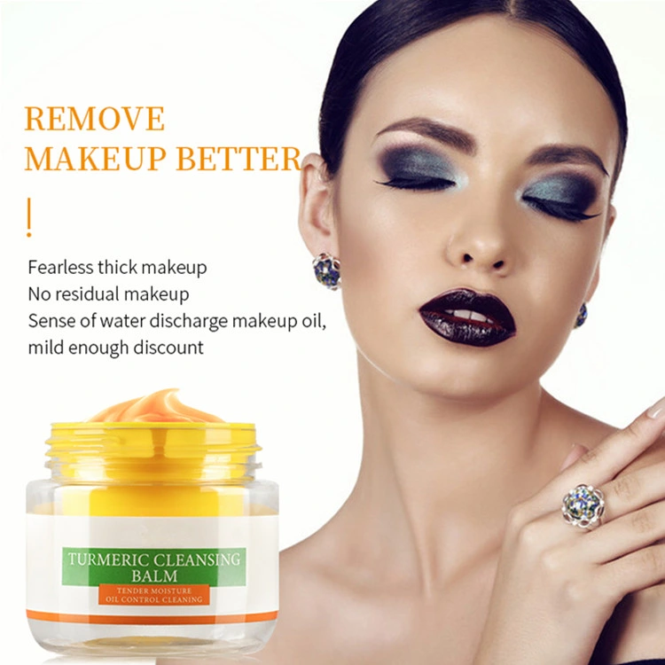 Natural Organic Makeup Face Cleansing Cream Turmeric Cleansing Balm