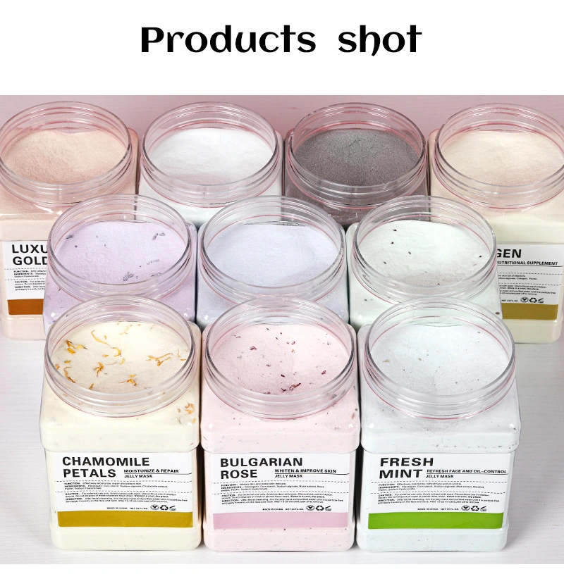 OEM Facial SPA Hydrojelly Powder Peel off Lavender Rose Jelly Mask