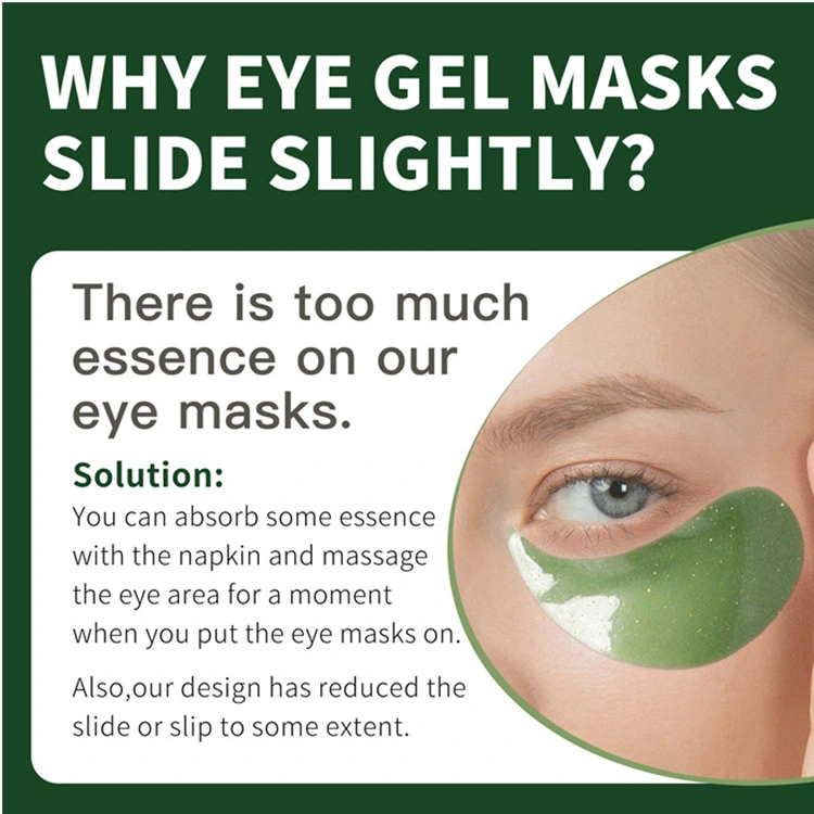 OEM Patches Wrinkles Treatment Gel Pads Seaweed Collagen Eye Mask