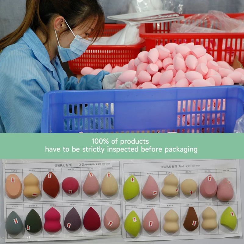 Factory Wholesale Makeup Remover Sponge Non Latex Washing Glove Face Cleansing Puffs