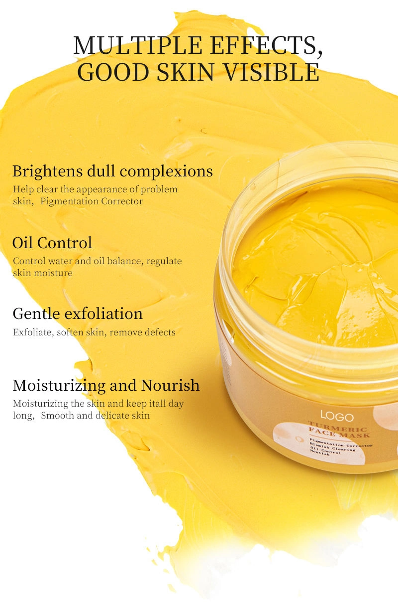 Dead Sea Mud Vitamin C Powder Clay Skin Care Facial Tumeric Face Mask