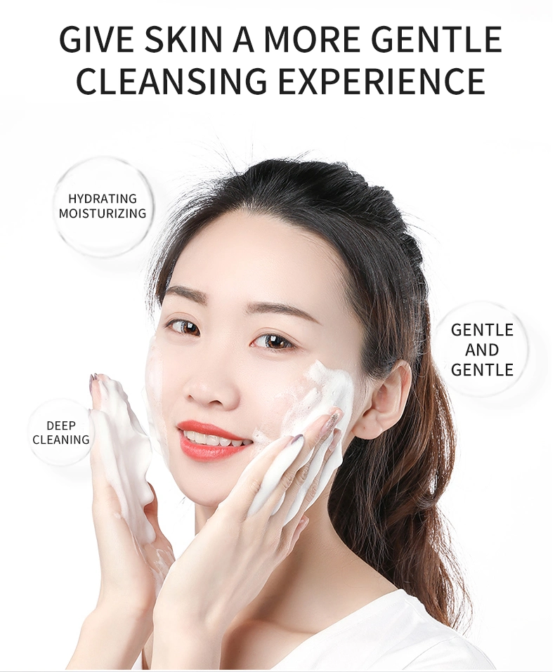 Amino Acid Moisturizing Brightening Deep Cleanser Deep Cleansing Mousse Mild Formula