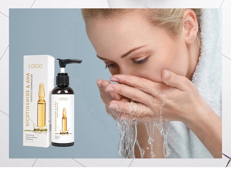 Korean Salicylic Acid Acne Face Wash Foam Beauty Whitening Facial Cleansers
